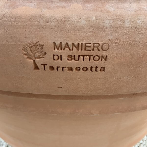Terracotta Tuscan Pot Rolled Rim Large 80 (Handmade) - 371E0B89 CCBC 464C 9BDE B3E84E677477 1 105 c 1