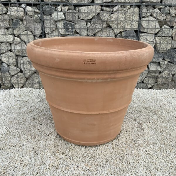 Terracotta Tuscan Pot Rolled Rim Large 80 (Handmade) - 3E863CC4 3712 4FAF 95BA AA550CCE08E8 1 105 c 1