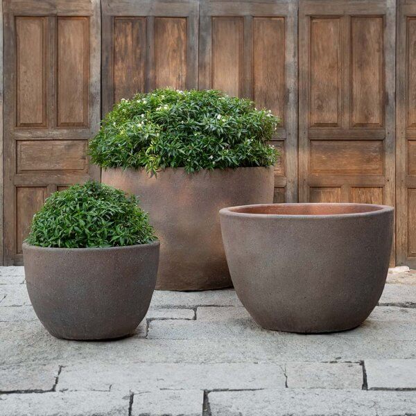 The Sa Dec Old Stone Plant Pots - 316344 2003 catinat planter earthenware sandblasted