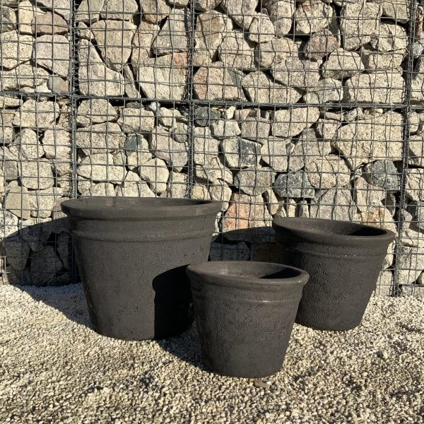 The Hanoi Atlantis Volcanic Coral Plant Pot Set Of 3 - b