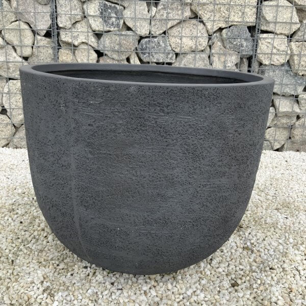 The Egg Pot Fibre Clay Charcoal Plant Pots - 0AF9A473 C7E7 4149 A006 F77DECFD6E01 1 105 c 1