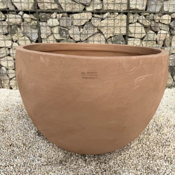 Terracotta Tuscan Big Bell Plant Pot 85 (Handmade) - IMG 0044 scaled