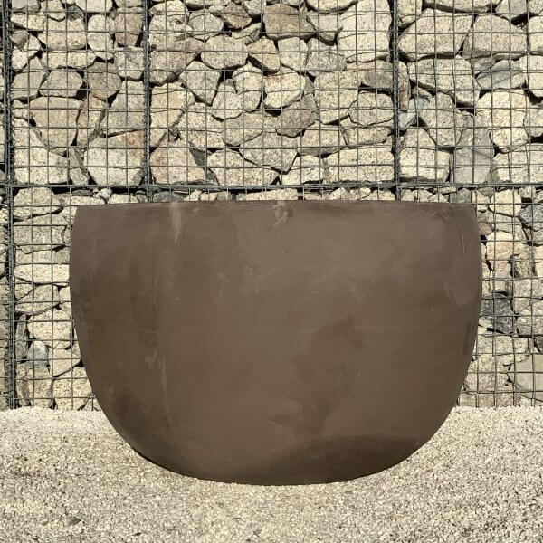 Etrusca Dark Terracotta Tuscan Big Bell Plant Pot 120 (Handmade) - IMG 3247 scaled