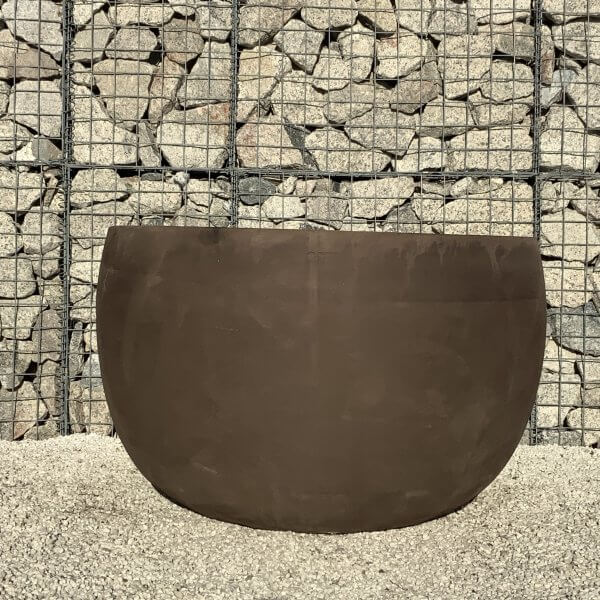 Etrusca Dark Terracotta Tuscan Big Bell Plant Pot 105 (Handmade) - IMG 3250 scaled