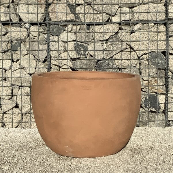 Terracotta Tuscan Big Bell Plant Pot 75 (Handmade) - IMG 3255 scaled