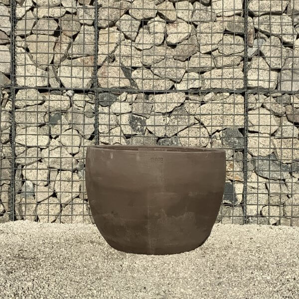 Etrusca Dark Terracotta Tuscan Big Bell Plant Pot 70 (Handmade) - IMG 3257 scaled